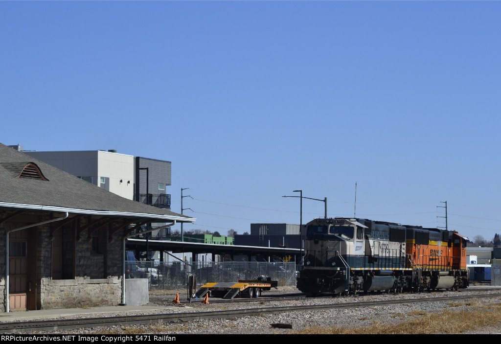 BNSF 9709 - Longmont Depot